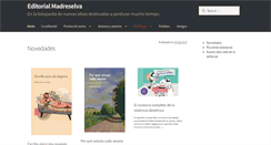 Desktop Screenshot of editorialmadreselva.com.ar
