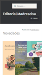 Mobile Screenshot of editorialmadreselva.com.ar